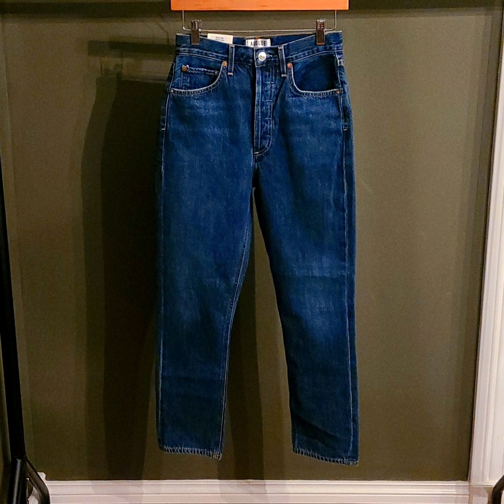 Agolde Riley Cropped Straight